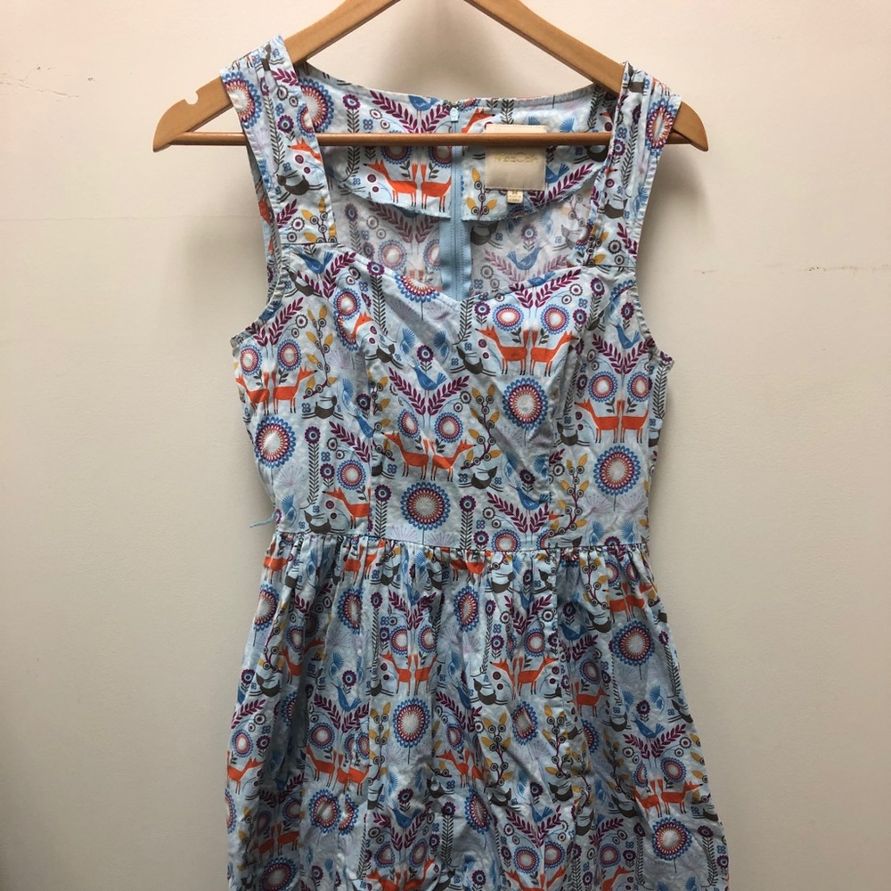 Mod Cloth Fox print dress
